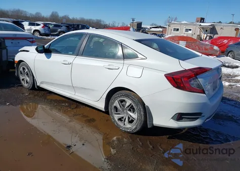2020 Honda Civic Lx z USA, uszkodzony, nr VIN 2HGFC2F64LH565880